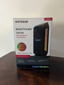 Netgear Nighthawk CM1100 Kabelmodem DOCSIS 3.1 Multi-Gig SpeedModem - Bild 1 von 2