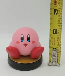 Kirby Amiibo Super Smash Bros Nintendo Switch 3DS Wii U Figure Used - Picture 1 of 5