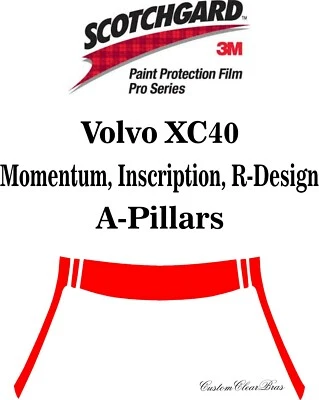 3M Scotchgard Paint Protection Film Pro Series 2019 2020 2021 Volvo XC40 - Image 1 of 3