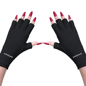 UV Handschuhe für Gel Nagellampe, Profi UPF50+ UV Schutzhandschuhe für Manicu - Bild 1 von 12