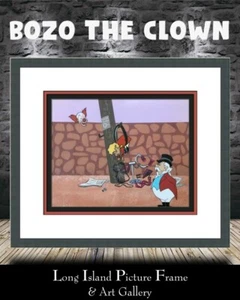 Bozo The Clown Butch Boss Hand Painted Animation Production Cel Custom Framed  - Picture 1 of 6