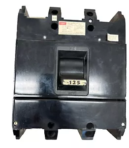 FPE Type NJL NJL631125 3 Pole Phase 125 Amp Circuit Breaker 600V 125A Federal P - Picture 1 of 7
