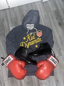 Roots Of Fight Mike Tyson Hoody (XL)  Red Everlast Boxing Gloves Boxing Boots 9
