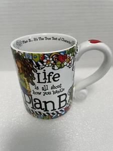"Suzy Toronto Life Is All About How You Handle Plan taza de café taza B 4,25"" de alto" - Imagen 1 de 7