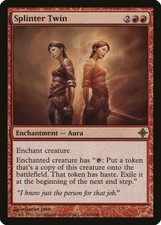 Splinter Twin Rise of the Eldrazi PLD Red Rare MAGIC GATHERING CARD ABUGames
