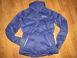 Womens COLUMBIA OMNI-SHIELD OMNI-HEAT Down insulated waterproof coat jacket S Sm - Picture 1 of 3