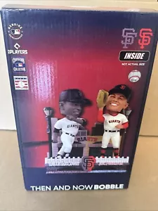 WILLIE McCOVEY & JOC PEDERSON San Francisco Giants “Now & Then Bobblehead 32/421 - Picture 1 of 7