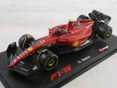 BBurago Burago Ferrari F1-75 #55 Carlos Sainz Jr F1 2022 1/43 18-36831#55 - Immagine 1 di 3