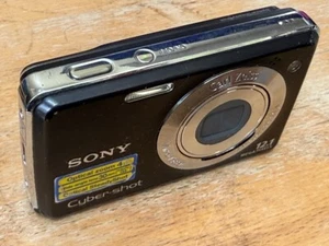 Sony DSC-W220 Cyber-shot 12MP Digital Camera Broken Screen Parts - Picture 1 of 7