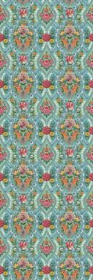 Eijffinger Tapete 341101 Pip Studio 3 Wandpaneele grün bunt Ornament Vlies - Bild 1 von 2