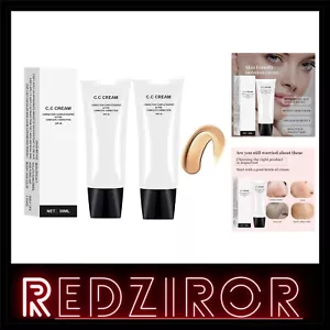 Lightweight CC Cream SPF 50 for Mature Skin - Redness & Pore Concealment, 2PCS - Picture 1 of 10