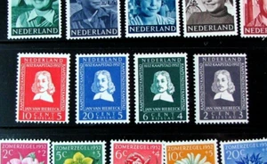 Niederlande Briefmarke Scott # B234-B237 Jan van Riebeeck 1952 postfrisch L713 - Bild 1 von 1
