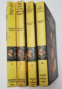 NANCY DREW MYSTERY STORIES HARDCOVER SET MIT 4 BÜCHERN (#6, 39, 47 & 50) - Bild 1 von 12