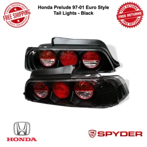 Spyder Auto Euro Style Tail Lights For 1997-2001 Honda Prelude | Black #5005274 - Picture 1 of 12