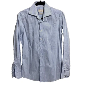 Hackett Mayfair Men's Striped Dress Shirt 14.5/37 Stretch - Picture 1 of 11