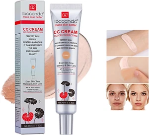 Color Correcting CC Cream Foundation with Centella Asiatica - Hydrating Multi-Pu - Picture 1 of 7