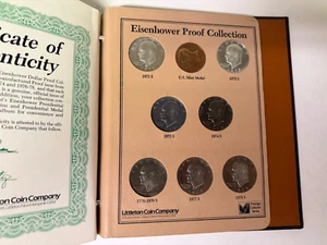 Littleton Prestige Collection Eisenhower Dollar Proof Collection Silver & Clad - Picture 1 of 5