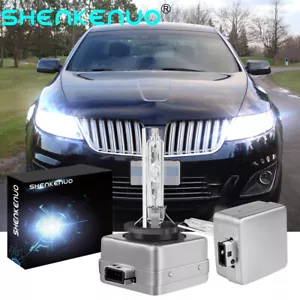 Front HID Headlight Bulb For Lincoln MKS 2009-2016 High & Lo Beam Stock QTY 2 DX - Picture 1 of 12
