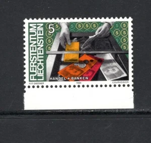 Liechtenstein 1984 INDUSTRY, BANKING AND TRADING MNH SC 787 - Picture 1 of 1
