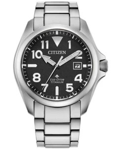 Citizen Promaster Land Eco-Drive Super Titanium Men's Watch BN0241-59H - Picture 1 of 2