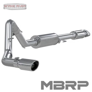 MBRP 3" ESCAPE ÚNICO ACERO INOXIDABLE SALIDA LATERAL PARA 2015-2020 FORD F150 5,0 L - Imagen 1 de 4