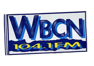 VINTAGE  WBCN  Bumper Sticker 104.1 WBCN New Mint  Rare!!!! - Picture 1 of 2