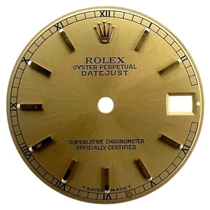 Original Rolex Oyster Perpetual Datejust 31 mm esfera oro champán 67483 - Imagen 1 de 4
