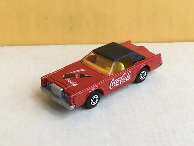 Matchbox Superfast Lincoln Continental red COCA COLA made in Bulgaria 1979 - Image 1 of 4