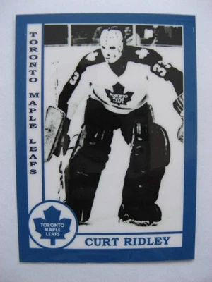 SCA Lost Goalies Curt Ridley 03/10 Toronto Maple Leafs 2015 Foto 1 de 2