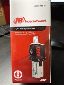 Ingersoll Rand 1/4" NPT F Lubricator L36121-100-VS ARO - Picture 1 of 7