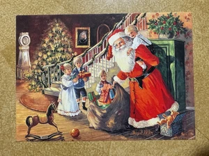 Postcard ~ God Jul och Gott Nytt Ar ~ Merry Christmas & Happy New Year~ UNMAILED - Picture 1 of 2