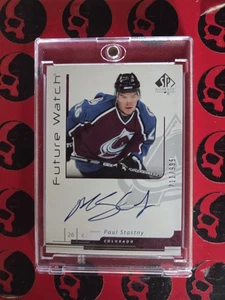 2006-07 Paul Stastny Future Watch Auto /999 Authentic Rookie #174 Colorado UD RC - Picture 1 of 2