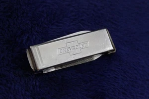 Chevy Bowtie Pen Knife File Tool Accessory Bowtie Camaro Truck Nova Chevelle - Picture 1 of 10