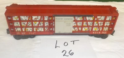 LIONEL POSTWAR #6434 POULTRY DISPATCH CAR - Image 1 of 2