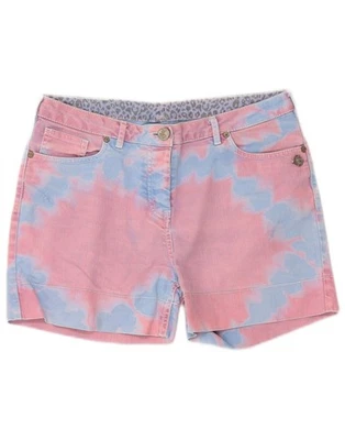 MAISON SCOTCH Womens Denim Shorts W28 Small Pink Tie Dye Cotton BC30 - Image 1 of 3