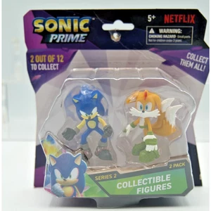Sonic Prime Series 2 - Sonic & Tails 2-Pack - New Sealed - Picture 1 of 2
