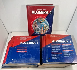 McDougal Littell Algebra 1 Student/Teacher Resource 21 ITEM bundle 0618250182 - Picture 1 of 24