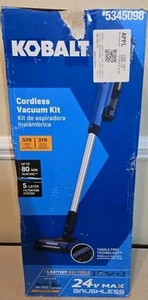 Kobalt Cordless Pet Stick Vacuum / Handheld Open Box - Picture 1 of 8