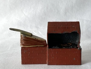 Playworn Vintage Painted Lead Britains Era Johillco Toy BLACKSMITHS FORGE - Picture 1 of 13