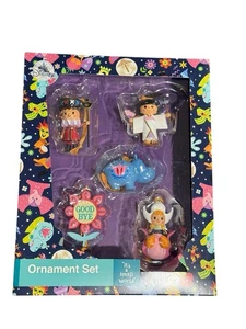 Neu im Karton nicht mehr produziert & selten Disney Parks It’s A Small World Ornament 5er Set mit Box - Bild 1 von 5