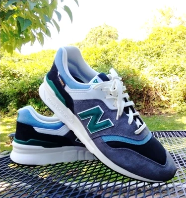 New Balance 997H Cordura Grey Black Blue Shoes Sneakers Mens Sz 12 D / Wmns 13.5 - Image 1 of 4