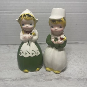 Lefton Dutch Couple Salt & Pepper Shakers - Picture 1 of 5