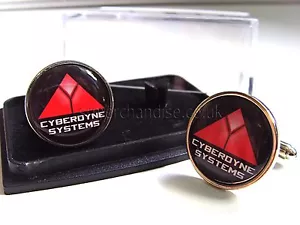 TERMINATOR CYBERDYNE SYSTEMS BADGE SKYNET GEMELLI DA UOMO REGALO - Foto 1 di 1