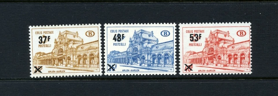 Belgium  Parcel Post & RR   MNH   Q410-12   Surcharges   MV805 - Image 1 of 1
