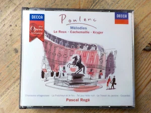 FRANCIS POULENC - ""MELODIEN"" 1998 DECCA DOPPEL-CD-ALBUM. WIE NEU - Bild 1 von 8