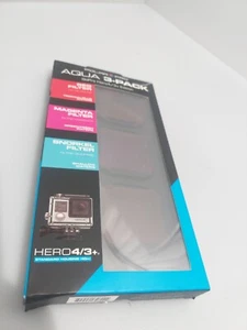 PolarPro Aqua Filter 3-Pack Red Magenta Snorkel for GoPro Hero 4/3+ - Picture 1 of 4