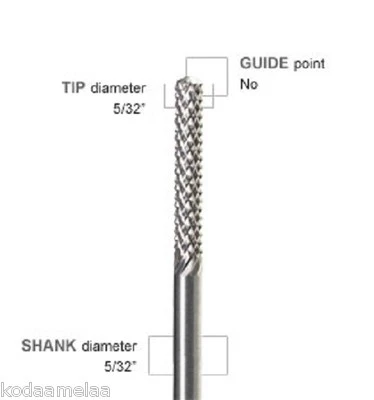 2  ROTOZIP XBIT  XB TC 1 WALL TILE, CUTTING BITS 5/32" SHANK - Image 1 of 4