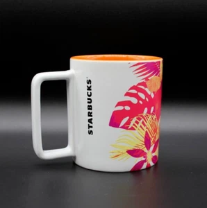 Starbucks Mug Tasse Becher Pink Palms 12 fl. oz / 355ml * NEU *