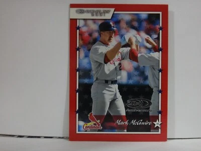 2001 Donruss St. Louis Cardinals Baseball Card #15 Mark McGwire - Image 1 of 2