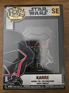 STAR WARS KARRE  EXCLUSIVE Funko Enamel POP Pin 2022 RARE New - Picture 1 of 5